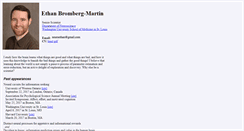 Desktop Screenshot of bromberg-martin.com