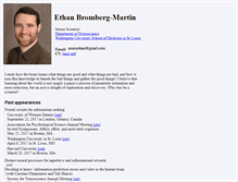 Tablet Screenshot of bromberg-martin.com